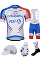 BONAVELO Cycling mega sets - GROUPAMA FDJ 2020 - white/red/blue