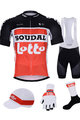 BONAVELO Cycling mega sets - LOTTO SOUDAL 2020 - red/black/white