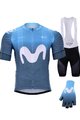 BONAVELO Cycling mega sets - MOVISTAR 2020 - black/blue