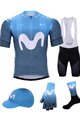 BONAVELO Cycling mega sets - MOVISTAR 2020 - black/blue