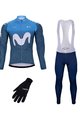 BONAVELO Cycling mega sets - MOVISTAR 2021 WNT - white/blue