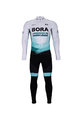 BONAVELO Cycling winter set - BORA 2021 WINTER - green/black/white