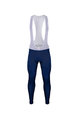 BONAVELO Cycling long bib trousers - MOVISTAR 2021 WINTER - blue