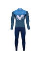 BONAVELO Cycling winter set - MOVISTAR 2021 WINTER - black/blue