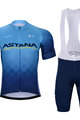BONAVELO Cycling short sleeve jersey and shorts - ASTANA 2021 - blue