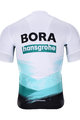BONAVELO Cycling short sleeve jersey and shorts - BORA 2021 - white/green/black