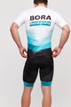 BONAVELO Cycling short sleeve jersey and shorts - BORA 2021 - white/green/black