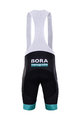 BONAVELO Cycling short sleeve jersey and shorts - BORA 2021 - white/green/black