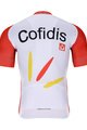 BONAVELO Cycling short sleeve jersey - COFIDIS 2021 - white/red