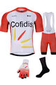 BONAVELO Cycling mega sets - COFIDIS 2021 - red/white