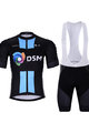 BONAVELO Cycling short sleeve jersey and shorts - DSM 2022 - black/blue