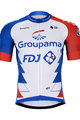 BONAVELO Cycling short sleeve jersey and shorts - GROUPAMA FDJ 2021 - red/blue/white