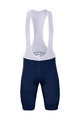 BONAVELO Cycling bib shorts - ISRAEL 2021 - blue/white