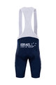 BONAVELO Cycling bib shorts - ISRAEL 2021 - blue/white