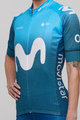 BONAVELO Cycling short sleeve jersey - MOVISTAR 2021 - blue