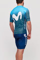 BONAVELO Cycling short sleeve jersey - MOVISTAR 2021 - blue