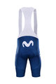BONAVELO Cycling bib shorts - MOVISTAR 2021 - blue