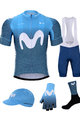 BONAVELO Cycling mega sets - MOVISTAR 2021 - white/blue