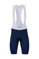 BONAVELO Cycling bib shorts - QUICKSTEP 2021 - blue