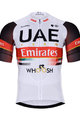 BONAVELO Cycling short sleeve jersey and shorts - UAE 2021 - white/black