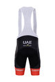 BONAVELO Cycling bib shorts - UAE 2021 - white/red/black