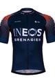 BONAVELO Cycling short sleeve jersey - INEOS GRENADIERS '22 - blue/red