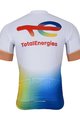 BONAVELO Cycling short sleeve jersey - TOTAL ENERGIES 2023 - yellow/blue/red/white