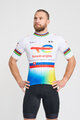 BONAVELO Cycling short sleeve jersey - TOTAL ENERGIES 2024 - blue/red/yellow/white