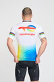 BONAVELO Cycling short sleeve jersey - TOTAL ENERGIES 2023 - yellow/blue/red/white