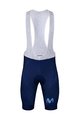 BONAVELO Cycling bib shorts - MOVISTAR 2022 - blue