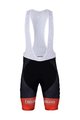 BONAVELO Cycling bib shorts - UAE 2022  - black/red/white