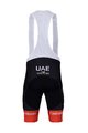BONAVELO Cycling bib shorts - UAE 2022  - black/red/white