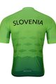BONAVELO Cycling short sleeve jersey and shorts - SLOVENIA 2022 - blue/green