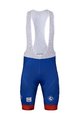 BONAVELO Cycling bib shorts - GROUPAMA FDJ 2022 - red/blue/white