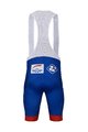 BONAVELO Cycling bib shorts - GROUPAMA FDJ 2022 - red/blue/white