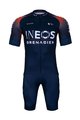 BONAVELO Cycling short sleeve jersey and shorts - INEOS GRENADIERS '22 - blue/red