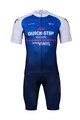 BONAVELO Cycling short sleeve jersey and shorts - QUICKSTEP 2022 - blue/white