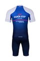 BONAVELO Cycling short sleeve jersey and shorts - QUICKSTEP 2022 - blue/white