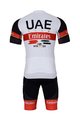 BONAVELO Cycling short sleeve jersey and shorts - UAE 2022 - white/black