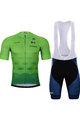 BONAVELO Cycling short sleeve jersey and shorts - SLOVENIA 2022 - blue/green