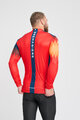 BONAVELO Cycling winter long sleeve jersey - INEOS 2025 WINTER - red/blue