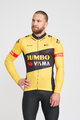 BONAVELO Cycling winter long sleeve jersey - JUMBO-VISMA 2025 WNT - yellow/black