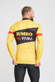 BONAVELO Cycling winter long sleeve jersey - JUMBO-VISMA 2023 WNT - yellow/black