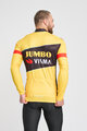 BONAVELO Cycling winter long sleeve jersey - JUMBO-VISMA 2025 WNT - yellow/black