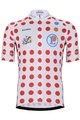 BONAVELO Cycling short sleeve jersey - TOUR DE FRANCE 2024 - white/red