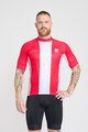 BONAVELO Cycling short sleeve jersey - POLAND II. - red/white