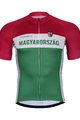 BONAVELO Cycling short sleeve jersey - HUNGARY - red/white/green