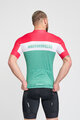 BONAVELO Cycling short sleeve jersey - HUNGARY - white/red/green