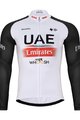 BONAVELO Cycling winter long sleeve jersey - UAE 2023 - black/white/red