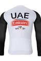 BONAVELO Cycling winter long sleeve jersey - UAE 2023 - black/white/red